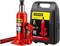 STAYER RED FORCE, в кейсе, 2 т, 181 - 345 мм, бутылочный гидравлический домкрат, Professional (43160, шт 43160-2-K_z01