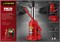 STAYER RED FORCE, в кейсе, 2 т, 181 - 345 мм, бутылочный гидравлический домкрат, Professional (43160, шт 43160-2-K_z01