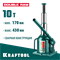 KRAFTOOL DOUBLE RAM, 10 т, 170 - 430 мм, с увеличенным подъемом, двухштоковый бутылочный домкрат (43463-10) 43463-10