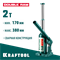 KRAFTOOL DOUBLE RAM, 2 т, 170 - 380 мм, с увеличенным подъемом, двухштоковый бутылочный домкрат (43463-2) 43463-2