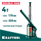 KRAFTOOL DOUBLE RAM, 4 т, 170 - 420 мм, с увеличенным подъемом, двухштоковый бутылочный домкрат (43463-4) 43463-4