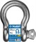 ЗУБР 1 1/8″ (28.6 мм), 1 шт, палец 32 мм, г/п 9.5 тн, цинк, омегообразная скоба, Профессионал (304525-29) 304525-29
