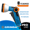 GRINDA PROLine X-8, 8 режимов, курок спереди, пистолет поливочный двухкомпонентный с регулятором, шт 8-427145_z02