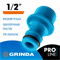 GRINDA PROLine TE-12, 1/2″, адаптер штуцерный с внешней резьбой, шт 8-426415