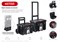 KETER STACKNROLL, 525 х 411 х 560 мм, (21″), пластиковый ящик-тележка на колесах (38397) 38397