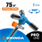 GRINDA RR-P, 75 м, 2 полив, 3 сопла, на пике, ударопрочный пластик, круговой распылитель, PROLine (40341) 40341_z03