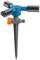 GRINDA RR-P, 75 м, 2 полив, 3 сопла, на пике, ударопрочный пластик, круговой распылитель, PROLine (40341) 40341_z03