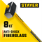 STAYER Fiberglass, 8 кг, кувалда с удлинённой рукояткой, Professional (20110-8) 20110-8_z03