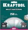 KRAFTOOL Multi Material, 250 х 30 мм, 80Т, пильный диск по алюминию (36953-250-30) 36953-250-30