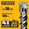 STAYER HERCULES-4Х 18x210 мм, SDS-plus бур (29290-210-18) 29290-210-18