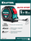 KRAFTOOL AutoStop 5м х 19мм, профессиональная рулетка с автостопом (3412-5-19) 3412-5-19_z01
