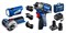 ЗУБР КОМБИ #5 набор: дрель-шуруповерт + мини УШМ + LED фонарь, BRUSHLESS, 12 В, 45 Н·м, 2 АКБ тип Т7 (4 и 2 А·ч), кейс, Профессионал (DB-125-42ABF) DB-125-42ABF