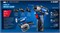 ЗУБР КОМБИ #5 набор: дрель-шуруповерт + мини УШМ + LED фонарь, BRUSHLESS, 12 В, 45 Н·м, 2 АКБ тип Т7 (4 и 2 А·ч), кейс, Профессионал (DB-125-42ABF) DB-125-42ABF
