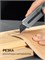 ЗУБР Терминатор-18, 18 мм, цельнометаллический нож с винтовым фиксатором, Профессионал (09162) 09162