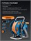 GRINDA HRK-25, шланг 25м x 1/2″, поливочный набор 4 предмета, стальные опоры, катушка со шлангом в комплекте ProLine (428460) 428460