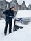 ЗУБР телескопическая щётка с поворотной головой от снега автомобильная, 860-1210 мм, Профессионал (6, шт 61062