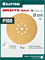 KRAFTOOL Giraffe GOLD-9 225 мм, Р100, шлифовальный круг на липучке, 9 отв. (35651-100) 35651-100