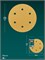 KRAFTOOL Giraffe GOLD-6 225 мм, Р80, шлифовальный круг на липучке, 6 отв. (35652-080) 35652-080