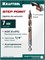 KRAFTOOL STEP POINT, d 7.0 х 109 мм, сверло по металлу для винтовёртов и шуруповертов IMPACT READY (29653-7) 29653-7