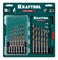 KRAFTOOL STEP POINT, 19 шт, набор сверл по металлу для винтовёртов и шуруповертов IMPACT READY (29653-H19) 29653-H19