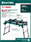 KRAFTOOL TT-1200, 1070x440х770 мм, многофункциональный складной стол (38781) 38781