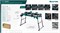 KRAFTOOL TT-1200, 1070x440х770 мм, многофункциональный складной стол (38781) 38781