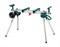 KRAFTOOL MSA-1200 U, (1120-2650)х765х970 мм, алюминиевый мобильный стол для торцовочных пил с ручкой и колесами (38782-2) 38782-2