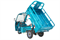 Грузовой электротрицикл Rutrike Глобус NEXT 1500 60V1200W темно-зеленый-3288 026002-3288