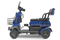 Электроскутер четырехколесный Rutrike Квадро Синий-3266 026356-3266