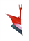 Плуг ПЛН-16 А для мотоблоков под сцепку (  красный) ВРМЗ 11.01.40.00.00-01 - фото 69159
