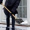 Лопата для уборки снега пластиковая, 350 х 350 мм, без черенка, Россия, Сибртех 61465