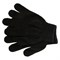 Перчатки трикотажные, акрил, черный, оверлок Россия Сибртех 68651