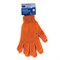 Перчатки трикотажные, акрил, двойные, оранжевый, двойная манжета Россия Сибртех 68689