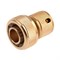 Соединитель латунный, быстросъемный для шланга 3/4 Palisad 66260