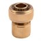 Соединитель латунный, быстросъемный для шланга 3/4 Palisad 66260