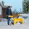 Бензиновая снегоуборочная машина SBM 610, 212 cc, ручной старт, фара Denzel 97653