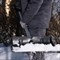 Лопата для уборки снега пластиковая, 470х350х1340 мм, алюминиевый черенок, Россия, Сибртех 61662