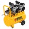 Компрессор безмасляный, малошумный DLS 1500/50, 1500 ВТ, 2x750, 50 л, 260 л/мин// Denzel 58027